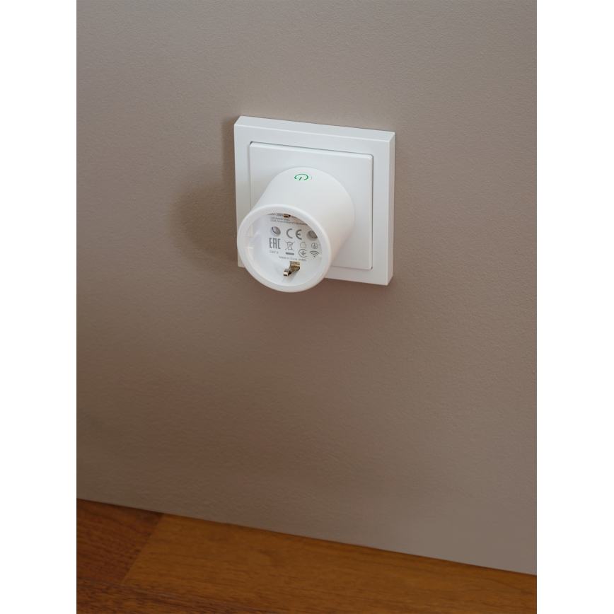 Osram - Pack de 2 enchufes inteligentes SMART+ MATTER SCHUKO 2300W/230V/10A Wi-Fi blanco