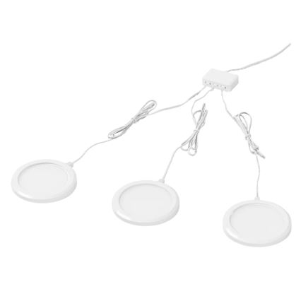 Osram - Pack de 3 luminarias LED regulables para debajo de muebles SMART+ LED/6,5W/230V 3000-6500K Wi-Fi
