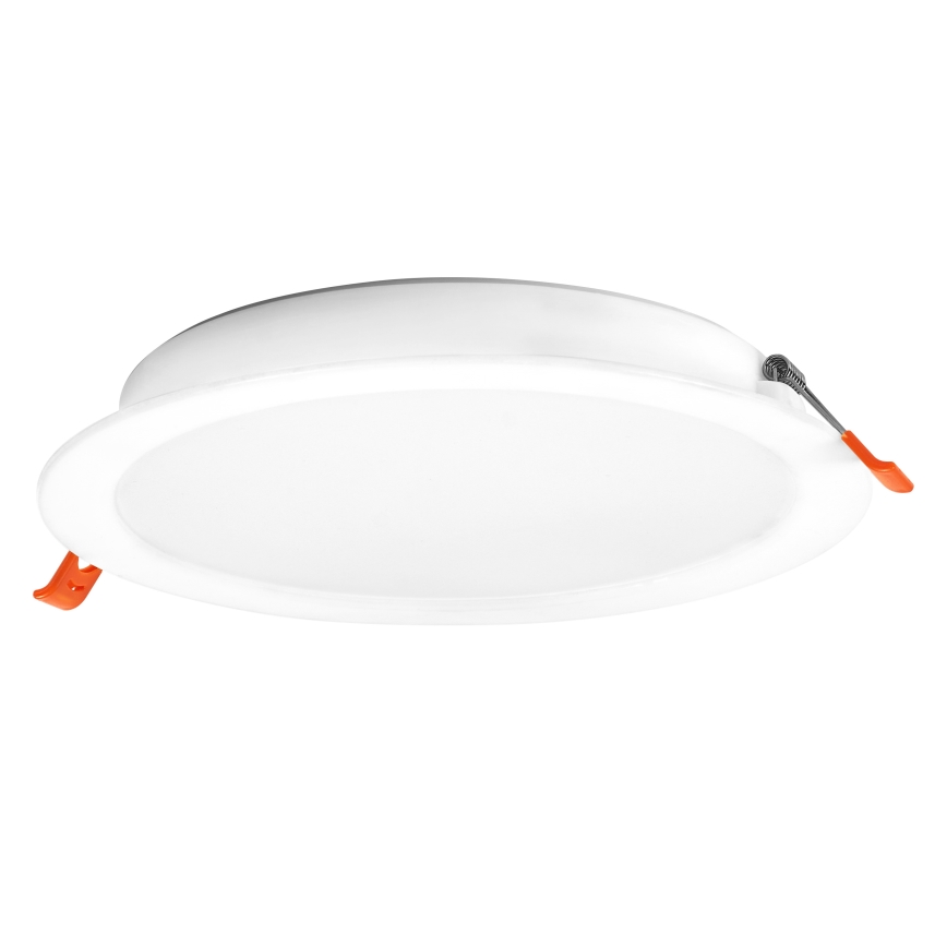 Osram - Juego de 6 luminarias empotrables LED ESSENTIAL/18W/230V 6500K Ø 22 cm blanco