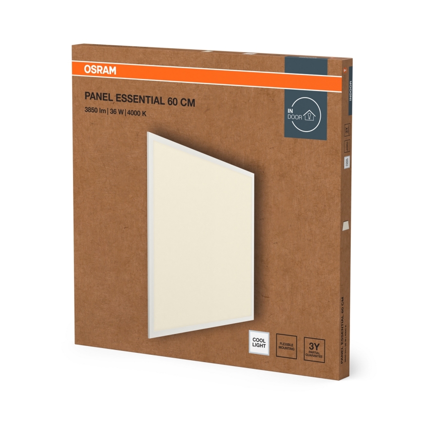 Osram - Panel LED empotrable ESSENTIAL LED/36W/230V 4000K 60x60 cm