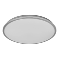 Osram - Plafón LED ORBIS DUBLIN LED/24W/230V, diámetro 39 cm, plateado