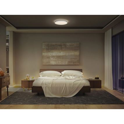 Osram - Plafón LED ORBIS DUBLIN LED/24W/230V, diámetro 39 cm, plateado