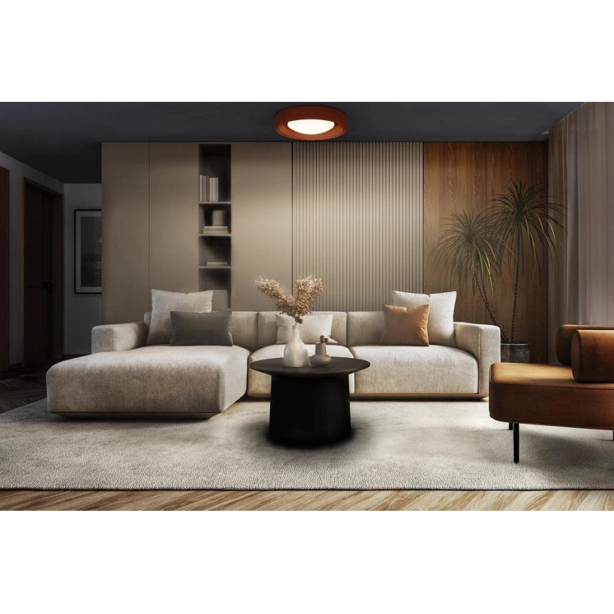 Osram - Luminaria de techo LED regulable ORBIS CONCRETE LED/13W/230V Ø 30 cm marrón/hormigón
