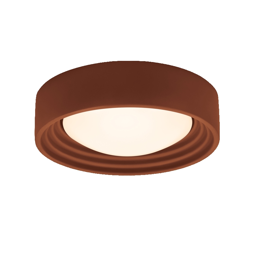 Osram - Luminaria de techo LED regulable ORBIS CONCRETE LED/13W/230V Ø 30 cm marrón/hormigón