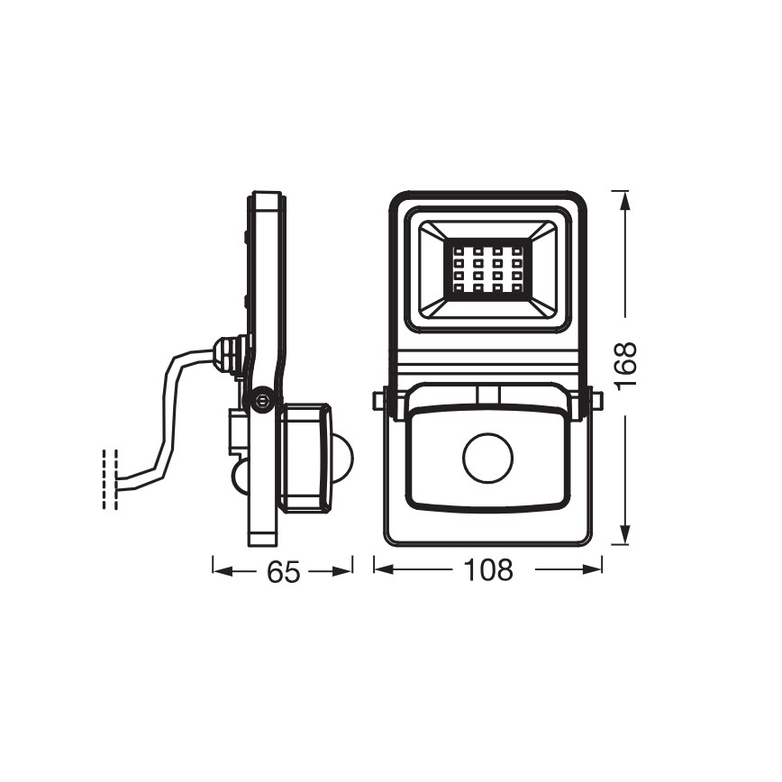 Osram - Proyector LED con sensor ENDURA LED/10W/230V 4000K IP44