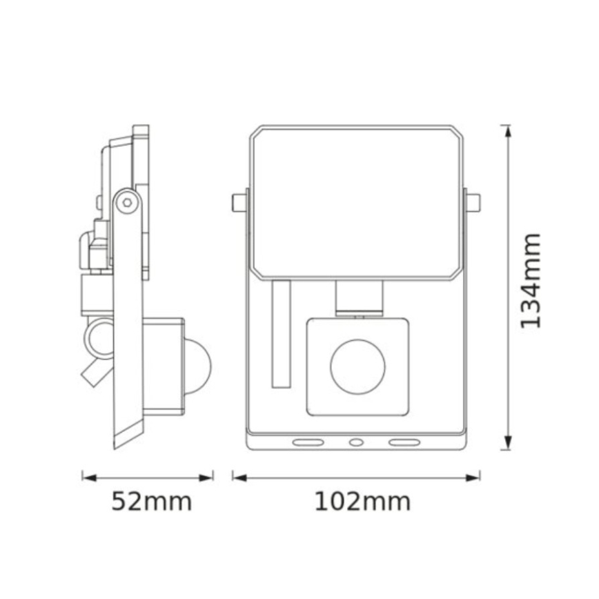 Osram - Proyector LED con sensor FLOODLIGHT LED/10W/230V 4000K IP65