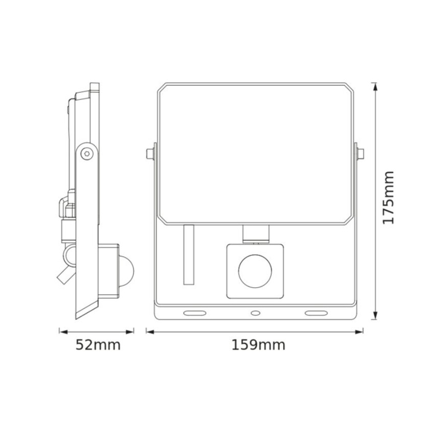 Osram - Proyector LED con sensor FLOODLIGHT LED/30W/230V 4000K IP65