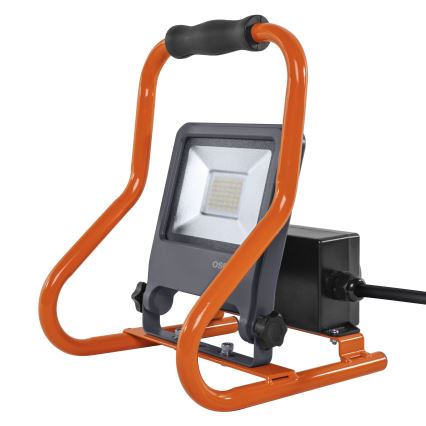 Osram - Proyector LED con soporte R-STAND LED/30W/230V 4000K P44 naranja