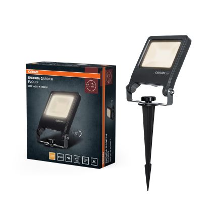 Osram - Proyector LED ENDURA LED/20W/230V 3000K IP65 antracita