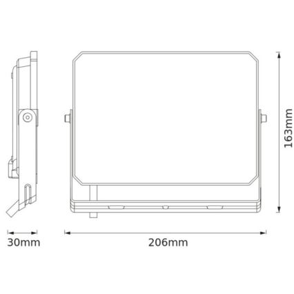Osram - Proyector LED FLOODLIGHT LED/50W/230V 3000K IP65