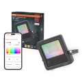 Osram - Proyector LED RGBW regulable SMART+ FLOODLIGHT LED/10W/230V IP65 Wi-Fi