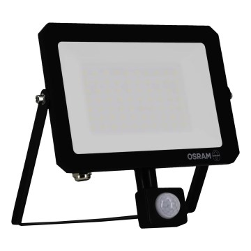 Osram - Reflector LED con sensor de movimiento y de crepúsculo FLOODLIGHT LED/50W/230V 3000K IP65 negro