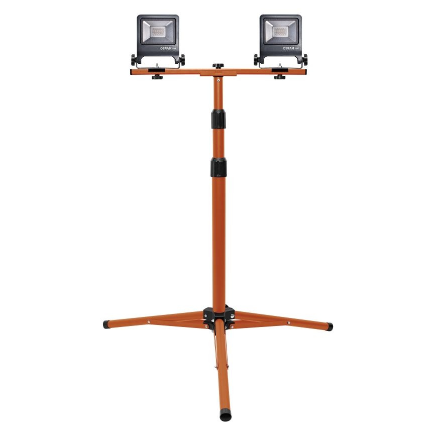 Osram - Proyector LED con soporte TRIPOD 2xLED/20W/230V 4000K IP65 naranja/antracita
