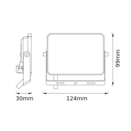 Osram - Reflector LED FLOODLIGHT 20W/230V 3000K IP65