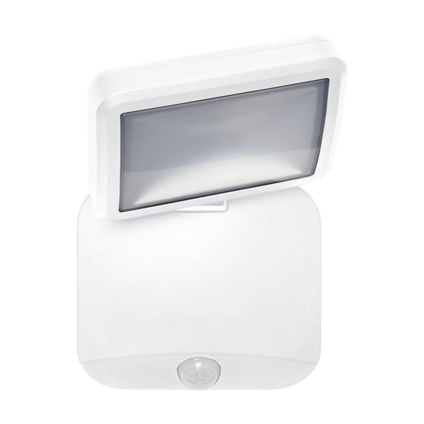 Osram - Reflector mural LED para exteriores con sensor BATTERY LED/4W/4xD IP54