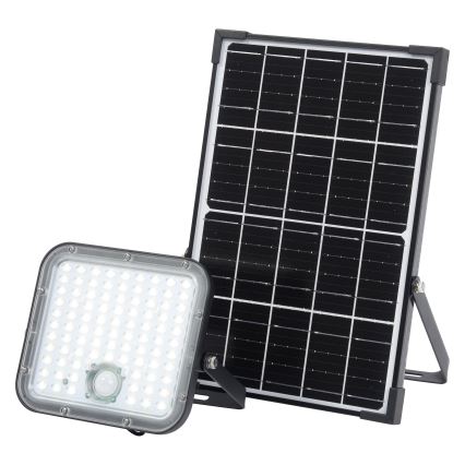 Osram - Reflector solar LED regulable con sensor ENDURA LED/30W/6,4V 4000K IP65 negro + mando a distancia