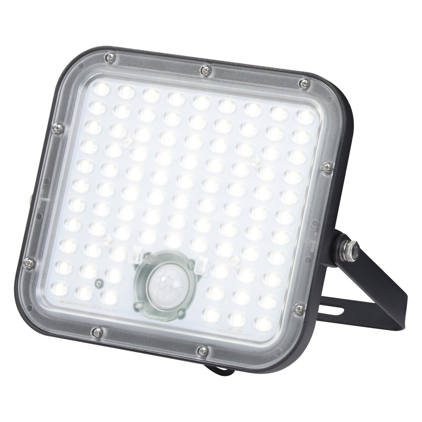 Osram - Reflector solar LED regulable con sensor ENDURA LED/30W/6,4V 4000K IP65 negro + mando a distancia