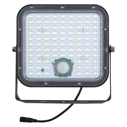 Osram - Reflector solar LED regulable con sensor ENDURA LED/30W/6,4V 4000K IP65 negro + mando a distancia