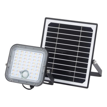 Osram - Reflector solar LED regulable con sensor ENDURA LED/10W/4,2V 4000K IP65 negro + mando a distancia