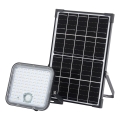 Osram - Reflector solar LED regulable con sensor ENDURA LED/30W/6,4V 4000K IP65 negro + mando a distancia