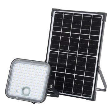 Osram - Reflector solar LED regulable con sensor ENDURA LED/30W/6,4V 4000K IP65 negro + mando a distancia
