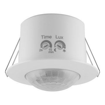 Osram - Sensor de movimiento empotrable para techo 360° FLUSH 230V blanco