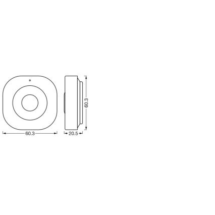 Osram - Sensor de movimiento SMART+ 3,7 V Wi-Fi 500 mAh