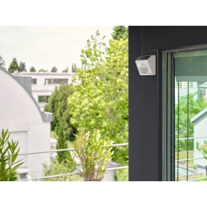Osram - Sensor solar de movimiento para exterior SMART+ 3,7V blanco IP65 Wi-Fi 800 mAh
