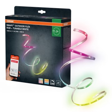 Osram - Tira LED exterior regulable RGB+TW SMART+ FLEX 5m LED/11W/230V 2000-6500K IP65