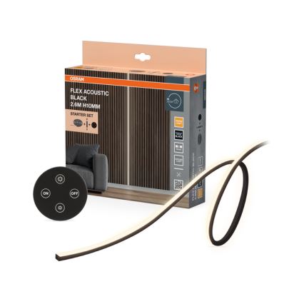 Osram - Tira LED regulable FLEX ACOUSTIC 2,6m LED/29W/230V + mando a distancia