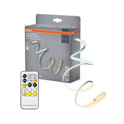Osram - Tira LED regulable FLEX COB 5m LED/35W/230V 2700-6500K + mando a distancia