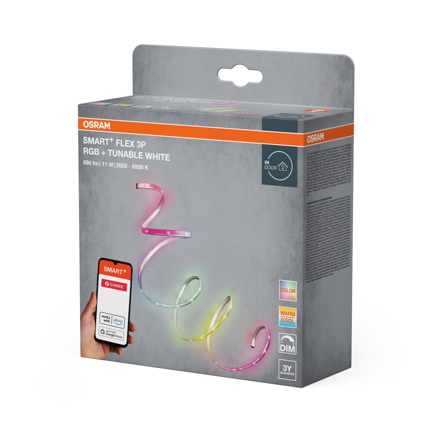 Osram - Tira LED regulable RGB+TW SMART+ FLEX 1,8m LED/11W/230V 2000-6500K