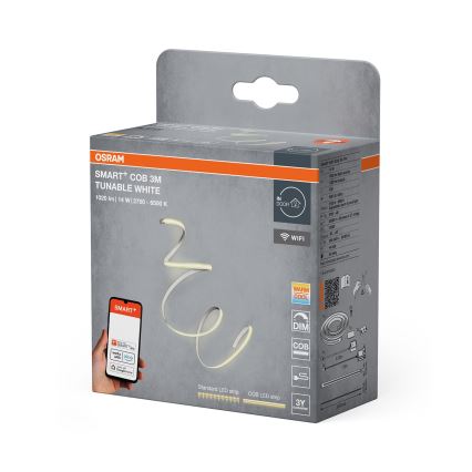 Osram - Tira LED regulable SMART+ COB 3m LED/14W/230V 2700-6500K Wi-Fi