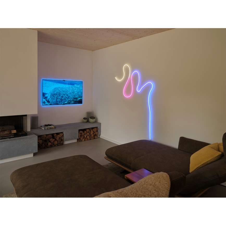 Osram - Tira LED RGB regulable para exterior SMART+ MAGIC 5m LED/24W/230V IP44 Wi-Fi+ mando a distancia