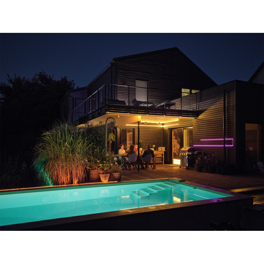 Osram - Tira LED exterior regulable RGB+TW SMART+ FLEX 5m LED/11W/230V 2000-6500K IP65