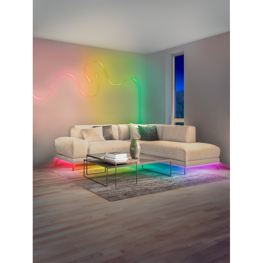 Osram - Tira LED RGBW regulable para exterior SMART+ MAGIC 3 m LED/14W/230V IP44 Wi-Fi + mando a distancia
