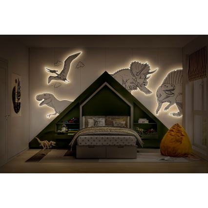 Osram - Tira LED RGBW regulable FLEX 5m LED/10W/230V + control remoto
