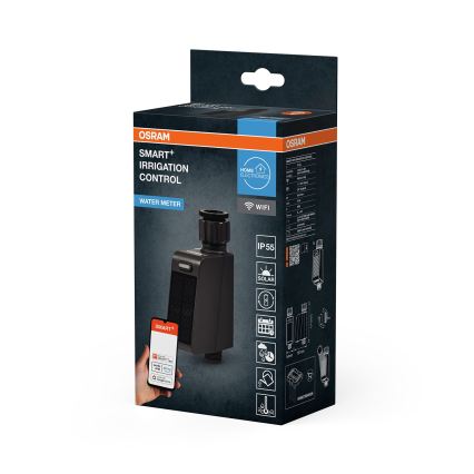 Osram - Válvula de riego con panel solar SMART+ IP55 Wi‑Fi