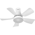Osram - ventilador de techo LED regulable LESTE LED/15W/230V 3000/4000/6500K + mando a distancia
