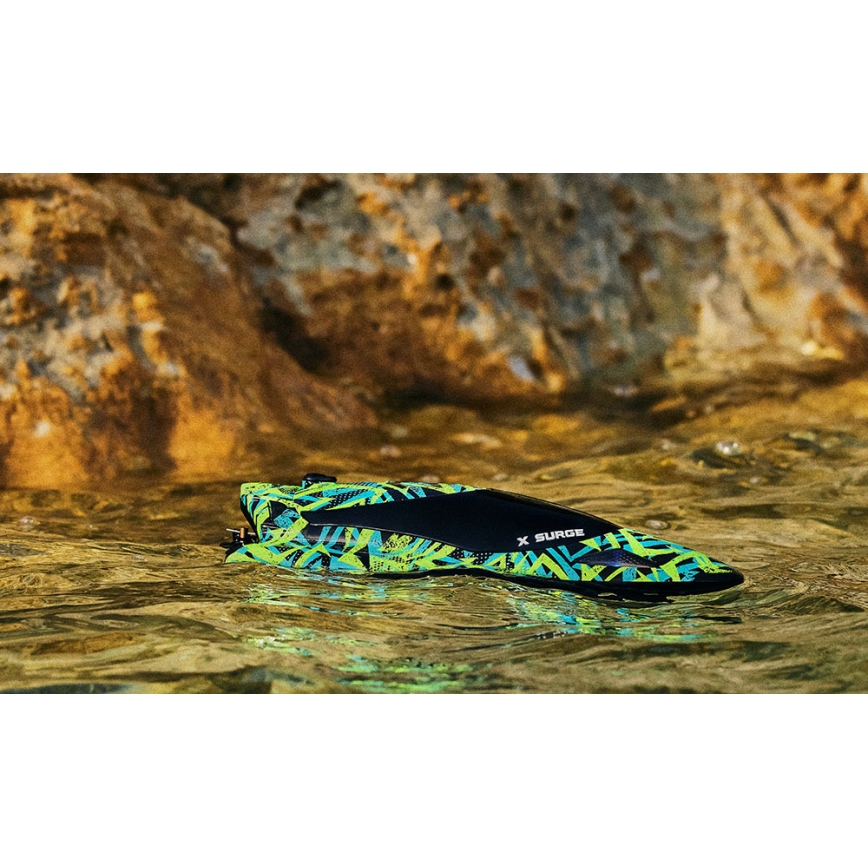 Overmax - Barco teledirigido X-SURGE 4000 mAh negro/verde