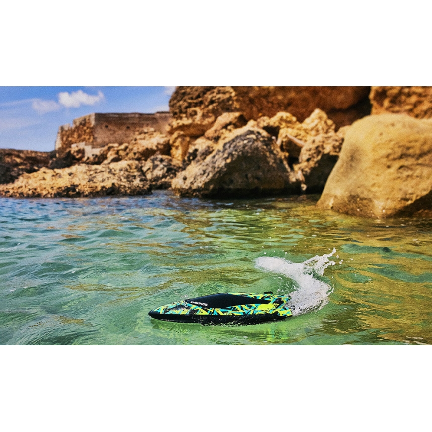 Overmax - Barco teledirigido X-SURGE 4000 mAh negro/verde