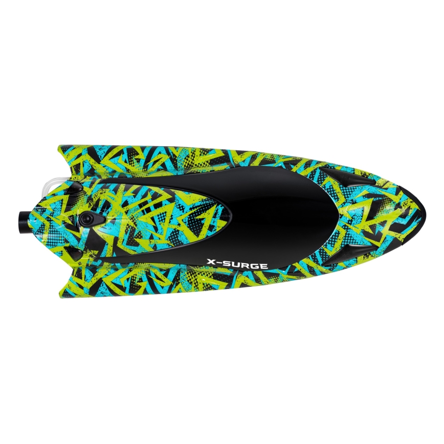 Overmax - Barco teledirigido X-SURGE 4000 mAh negro/verde