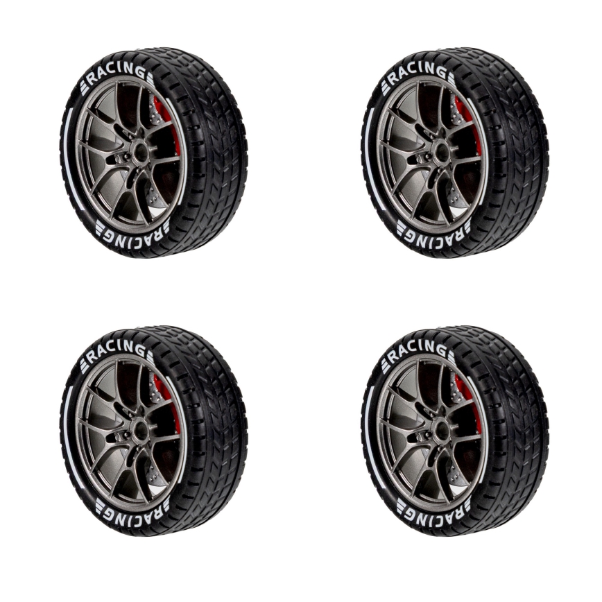 Overmax - coche de drift RC con mando a distancia 2 en 1 X-OVERSLIDE 1000 mAh negro/verde/azul/rojo