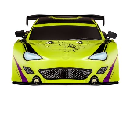 Overmax - Coche RC de drift con mando a distancia X-DRIFT 1000 mAh amarillo/púrpura