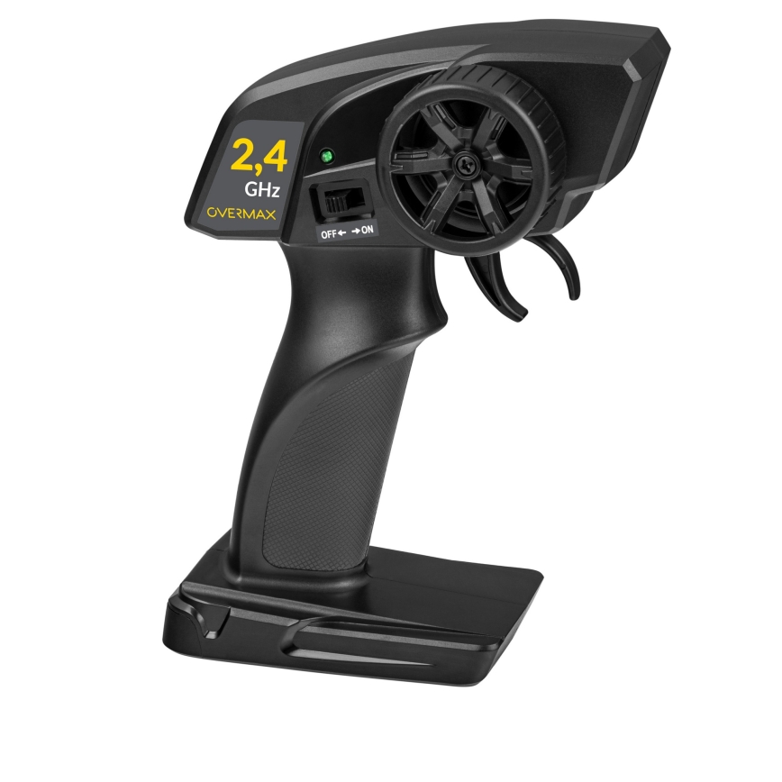 Overmax - Coche RC de drift con mando a distancia X-DRIFT 1000 mAh amarillo/púrpura