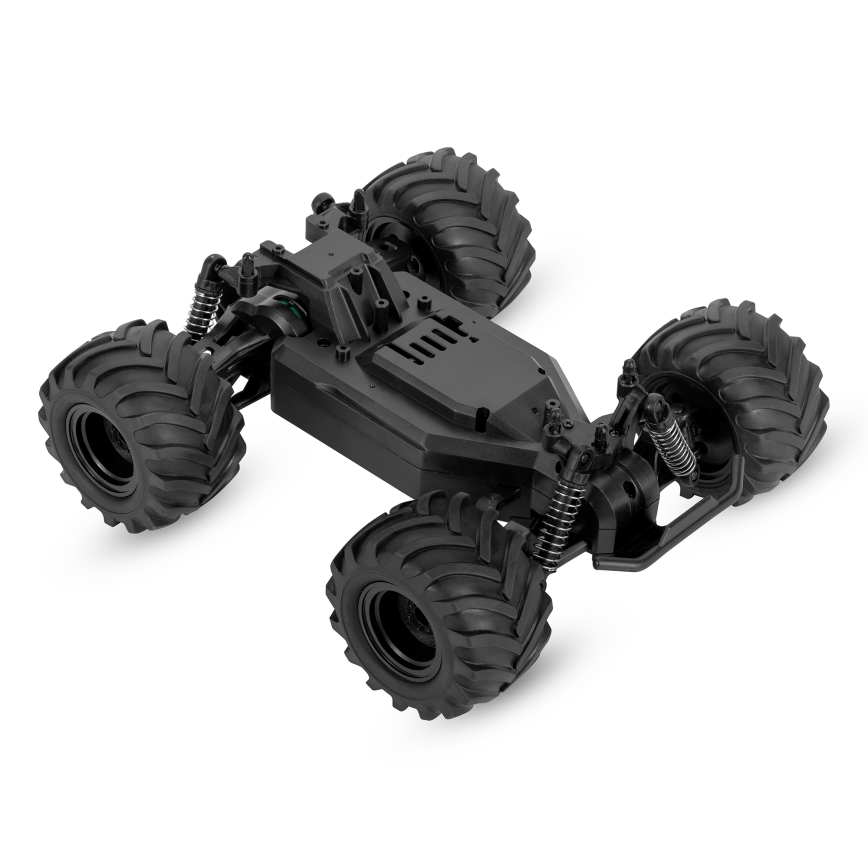 Overmax - Coche RC teledirigido X-JOLT 1000 mAh negro/amarillo