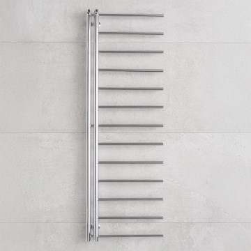 P.M.H. AP2C - Radiador toallero en escalera para baño APOLLO 219W 150 cm derecho/cromo brillante