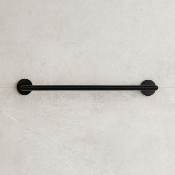 P.M.H. IN1B-L - Toallero eléctrico para toallas INGA 17W/230V 85,9 cm IP44 izquierda/negro