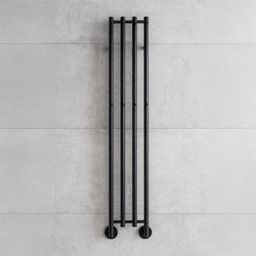 P.M.H. MO1B-R - Toallero eléctrico MONA 93W/230V 153,3 cm IP44 negro