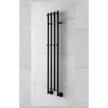 P.M.H. MO1B-RK - Toallero eléctrico para toallas MONA 93W/230V 153,3 cm IP44 negro